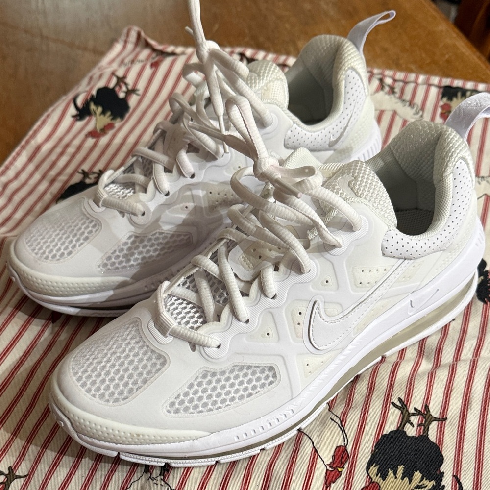 Nike Women's White Mesh Sneakers